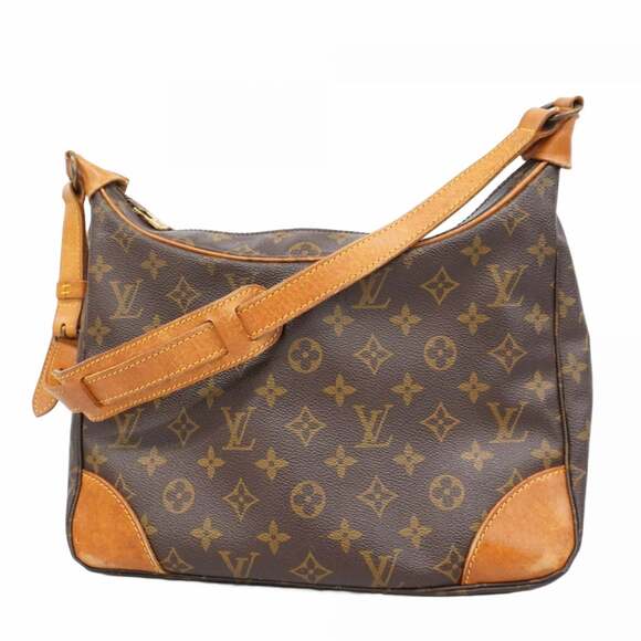 LOUIS VUITTON Brown Monogram Shoulder Bag